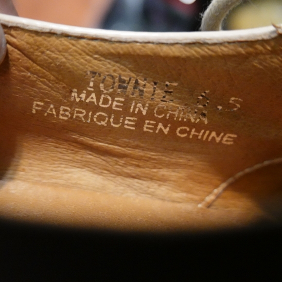 JEFFREY CAMPBELL Townie Nude Smooth Leather Wingtip Oxfords, size 6.5 - Picture 7 of 8